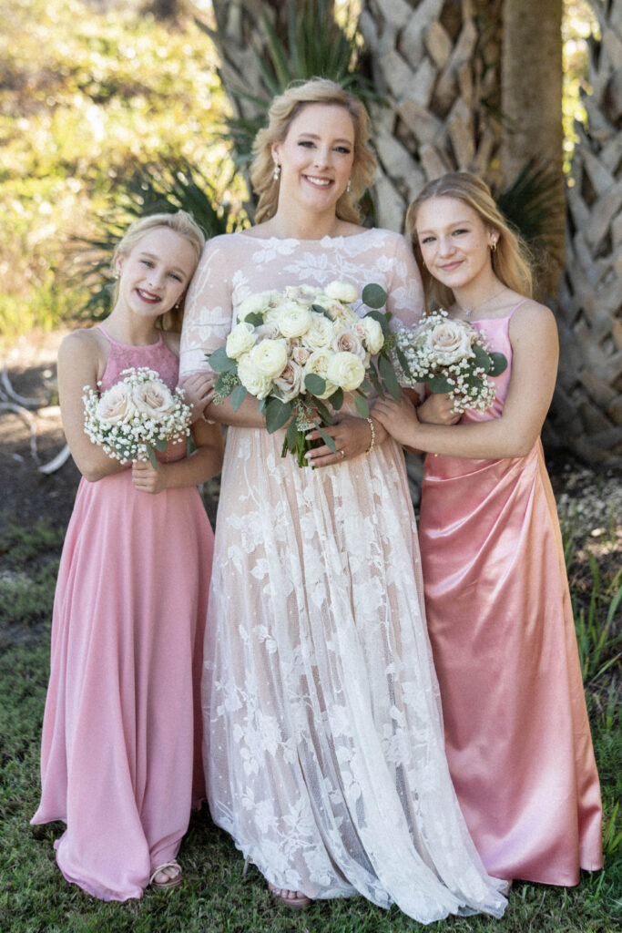 Florida wedding florist St. Augustine, Jacksonville, Amelia Island, Jekyll Island, and St. John's Florida; wedding flowers Jacksonville FL